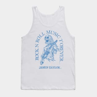 James Taylor /// Skeleton Guitar Player Tank Top